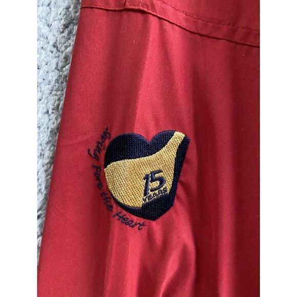 Cutter & Buck Mens Windbreaker XL Red Full Zip - Picture 11 of 16